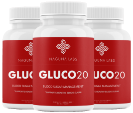 3 Bottles Gluco20